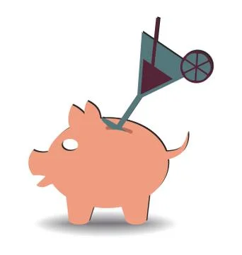 Drink savings Stock Illustration