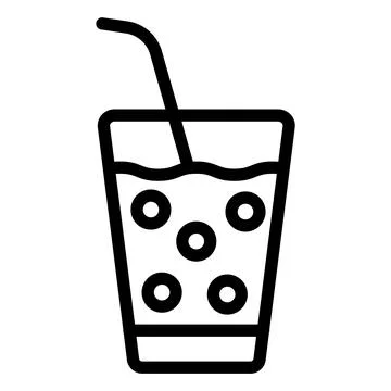 Drink Vector Icon Design Illustration Stock Illustration