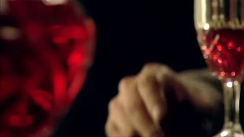 Drinking alone at a bar Stock Footage 316814537