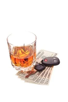 Drinking and driving Stock Photos