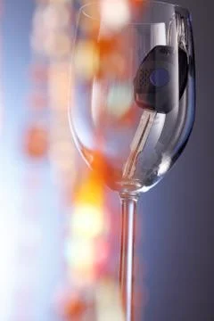 Drinking and Driving Foto stock