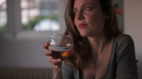 Drinking a beer Stock Footage 139737881