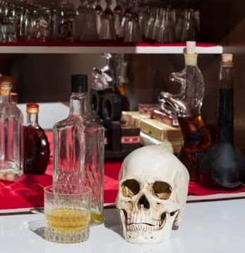 Drinking cabinet Stock Photos