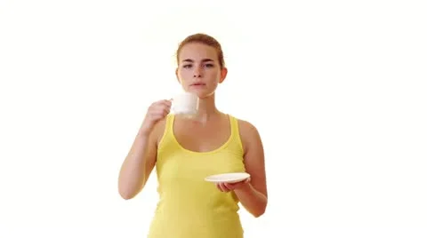 Drinking coffee Stock Footage 11322509