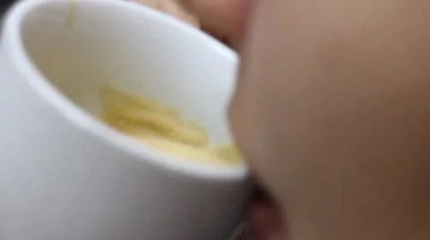 Drinking coffee Video stock 46728775
