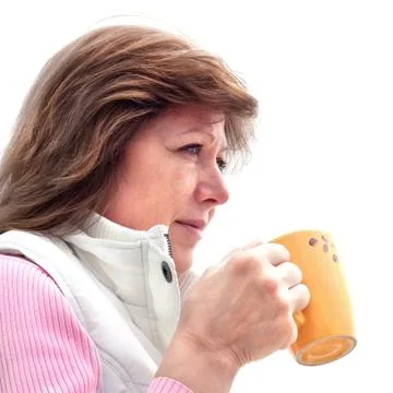 Drinking coffee Stock Photos