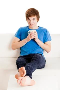 Drinking coffee Stock Photos