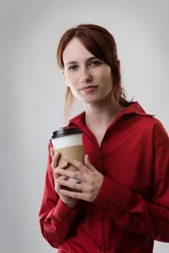 Drinking coffee Stock Photos