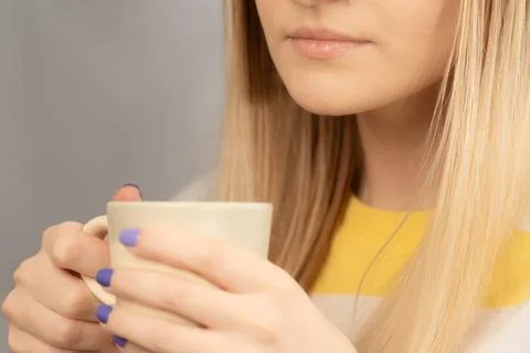 Drinking coffee Stock Photos