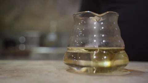 Drinking cup of hot tea Video stock 117288081
