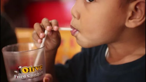 Drinking. Stock Footage 236889461