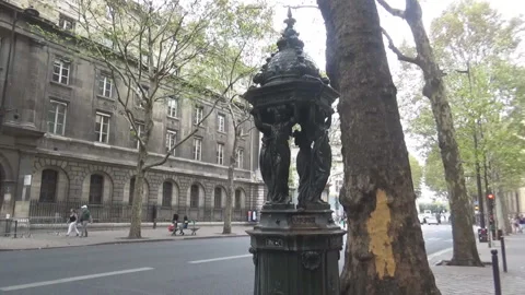 Drinking fountain Stock Footage 106969322