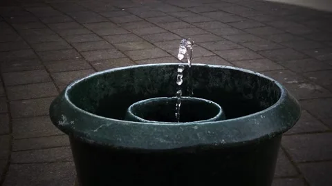 Drinking Fountain Stock Footage 152336945