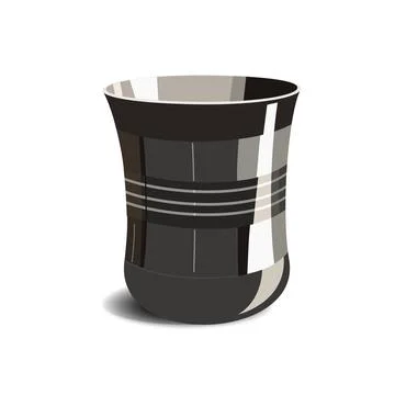 Drinking glass Illustrazione stock