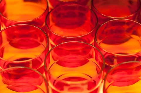 Drinking glasses Stock Photos