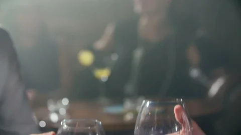 Drinking lots of whisky tonight Stock Footage 112198390