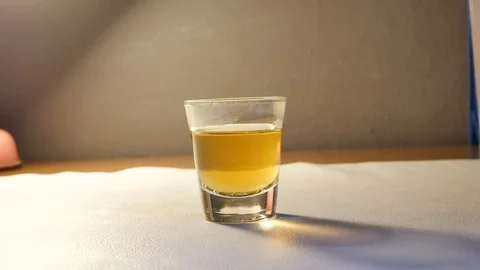 Drinking red tea. Stock Footage 113078101