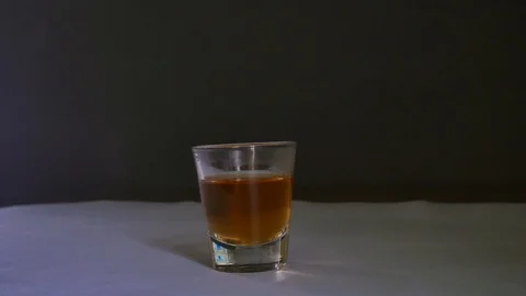 Drinking red tea. Stock Footage 113078129