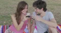 drinking red wine HD Footage