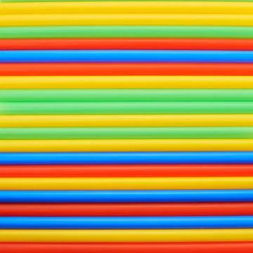 Drinking straw background Foto stock