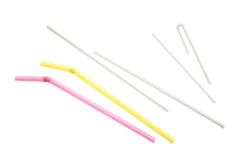 Drinking straw Stock Photos