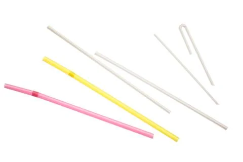Drinking straw Stock Photos