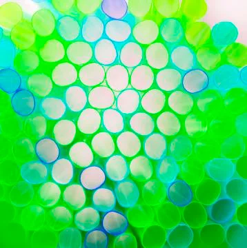 Drinking straws as perfect background Stock Photos