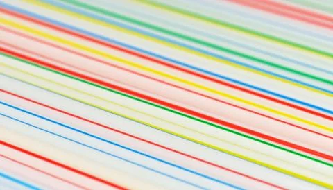 Drinking straws Stock Photos
