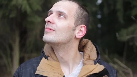 Drinking tea in the Park Stock Footage 75174839