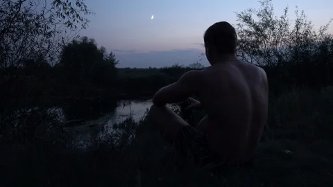 Drinking water after running Stock Footage 117912269