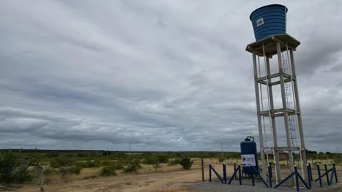 Drinking water distribution Stock Photos