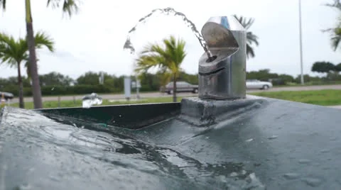 Drinking Water Fountain Stock-Footage 24186980