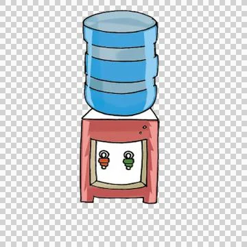 Drinking water heater Stock Illustration