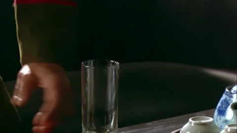 Drinking water in the office Stock Footage 316814727