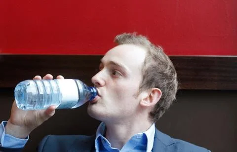 Drinking water Stock Photos