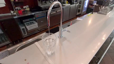 Drinking water release Stock Footage 142774865