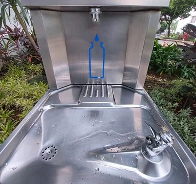 Drinking water supply Stock Photos