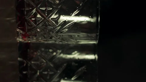 Drinking whiskey in the bar Stock Footage 138371729