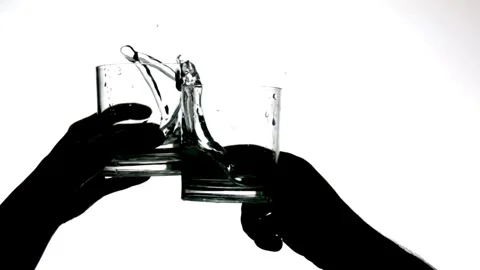 Drinking wine in a bar or at home, celebrating, happily friendship, togetherness 库存影片 336580518