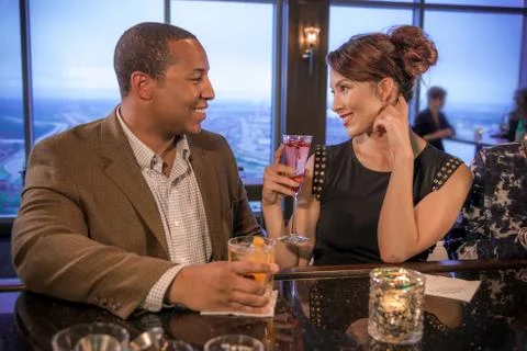 Drinks after work Foto stock