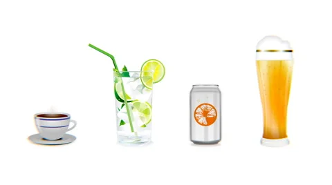 Drinks, Bar, Coffee, Soda and Beer Animation (HD) Видео 45190089