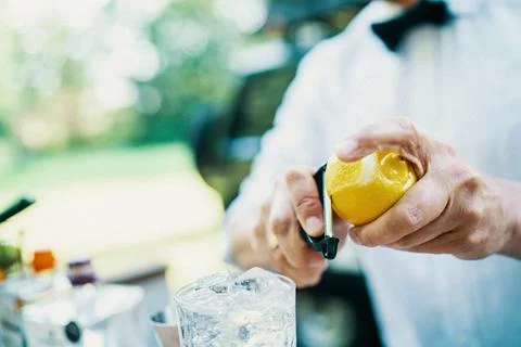 Drinks at the bar Stock Photos