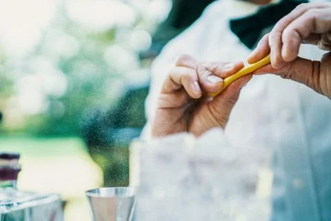Drinks at the bar Stock Photos