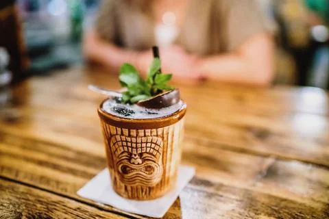 Drinks at the bar Stock Photos