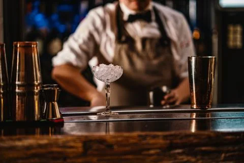 Drinks at the bar Stock Photos