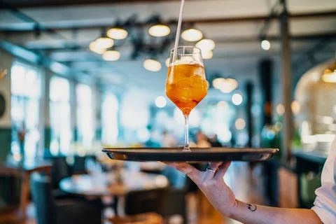 Drinks at the bar Stock Photos