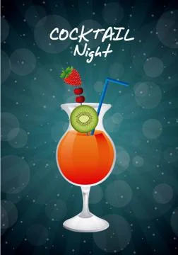 Drinks design over gray background, vector illustration Illustrazione stock