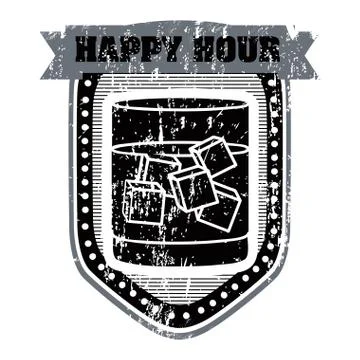 Drinks design over white background vector illustration Illustrazione stock