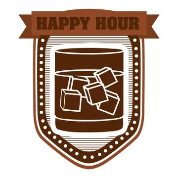 Drinks design over white background vector illustration Illustrazione stock