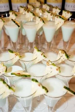 Drinks, fruit juices Stock Photos